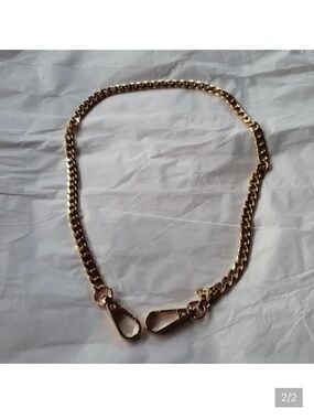 Gold Chain with Lobster Clasps